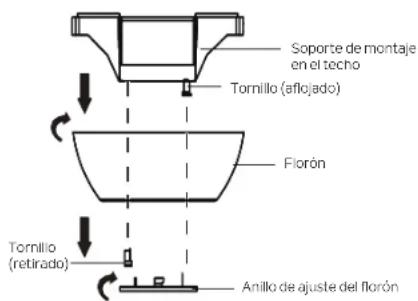 Kichler 310260 - CÓMO COLGAR EL VENTILADOR - 1