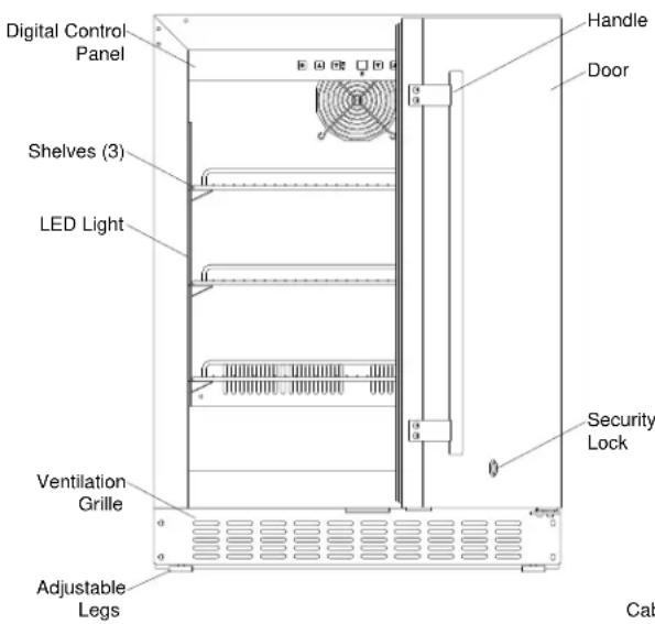 Summit ALFZ53P - MODELS ALFZ53 / SCFF53BSSADA / LFZ24A / SCFF52W / SCFF53B / SCFF53BSS - FROST-FREE FREEZERS - 6