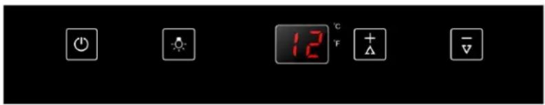 Summit ALFZ53P - CONTROL PANEL for REFRIGERATORS - 1