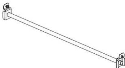 Gladiator GAJG36FDKSG - Tringle pour équipements - 1