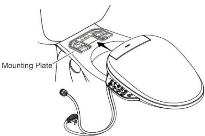 KOHLER K-8298 - Install the Mounting Plate - 1