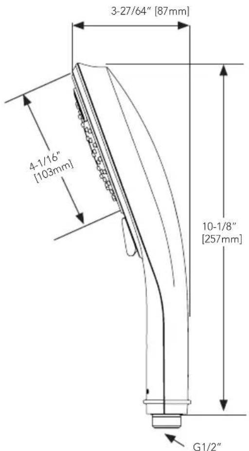 TOTO TS111FL53 - ROUGH-IN DIMENSIONS / DIMENSIONES PRELIMINARES / DIMENSIONS BRUTES - 4