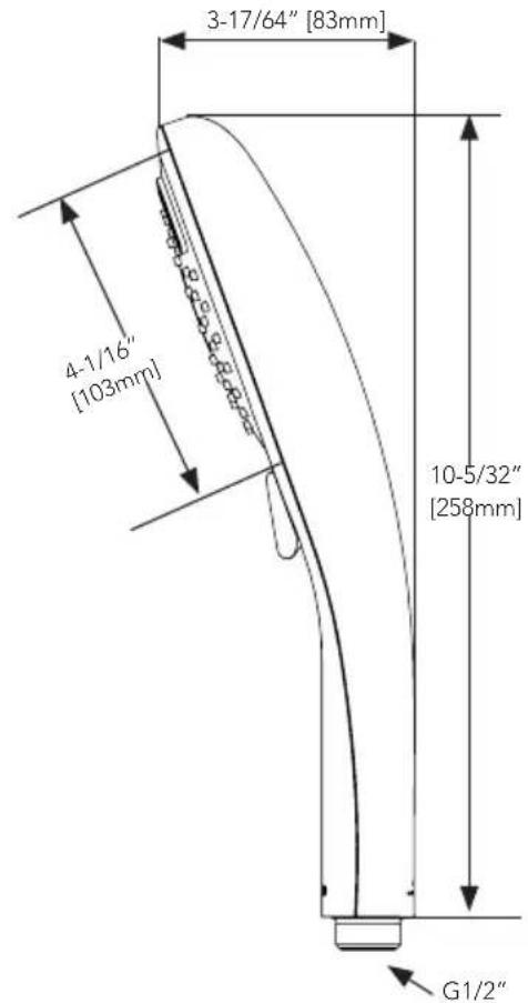 TOTO TS111FL53 - ROUGH-IN DIMENSIONS / DIMENSIONES PRELIMINARES / DIMENSIONS BRUTES - 2