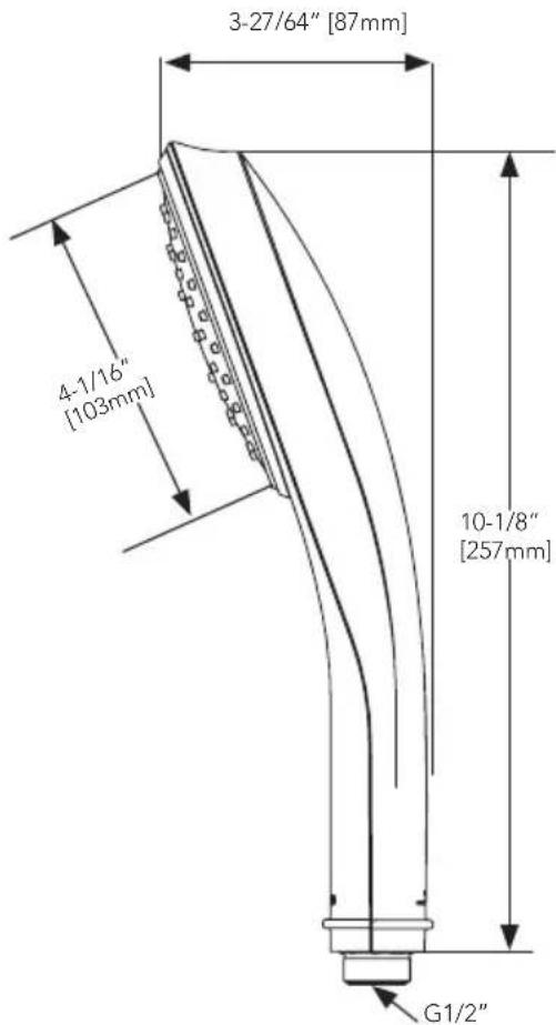 TOTO TS111FL53 - ROUGH-IN DIMENSIONS / DIMENSIONES PRELIMINARES / DIMENSIONS BRUTES - 4