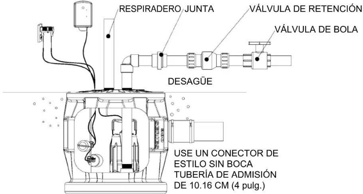 Liberty Pumps P382XPRG102 - Instalación típica - 1
