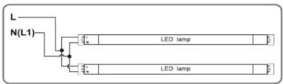 Satco S21763 - Retrofit luminaire with 1 lamp - 8