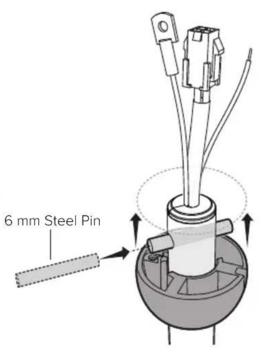 Big Ass Fans Turbo6 - Install mounting ball - 2