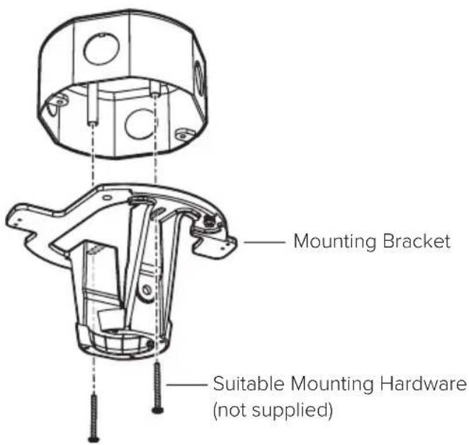 Big Ass Fans Turbo6 - Install mounting bracket - 1