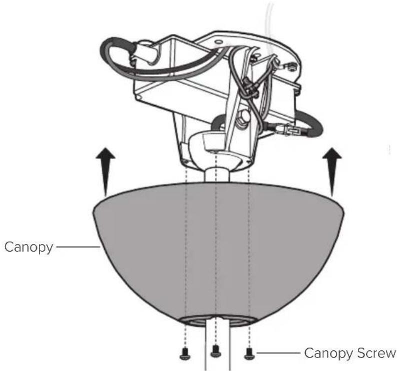 Big Ass Fans Turbo6 - Raise canopy - 1