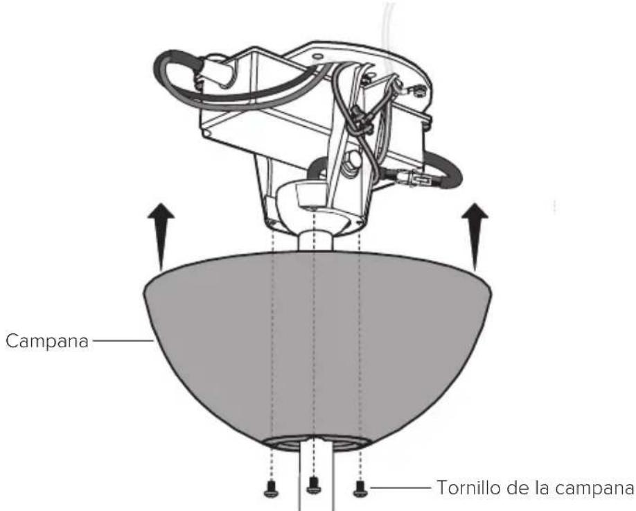 Big Ass Fans Turbo6 - Elevación de la campana - 1