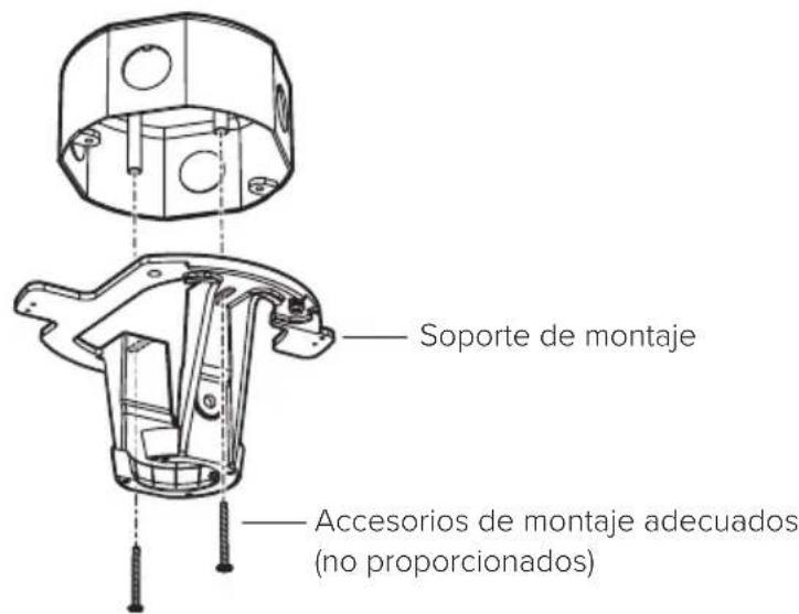 Big Ass Fans Turbo6 - Instalación del soporte de montaje - 1