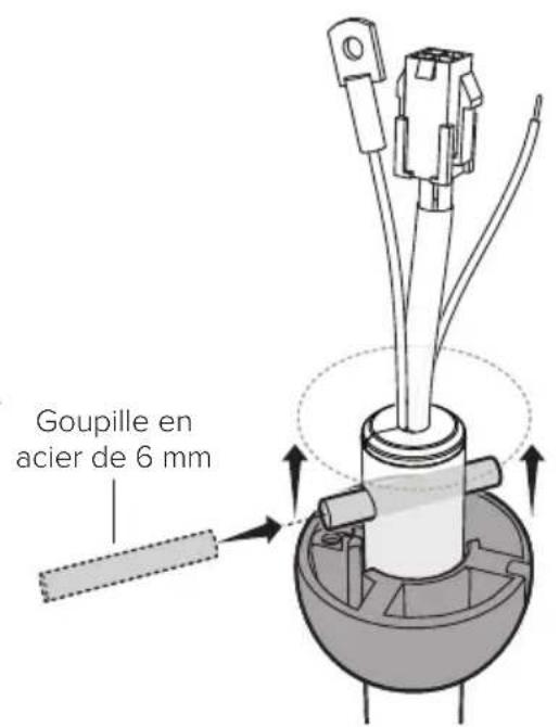 Big Ass Fans Turbo6 - Installer la rotule d'assemblage - 2