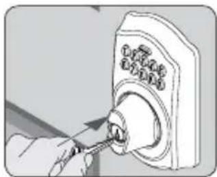 Schlage FE575 - Key Override - 1