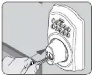 Schlage FE575 - Clé de secours - 1