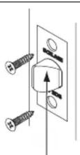 Schlage F51A - Install Latch - 1