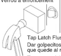 Schlage F170 - Install Latch - 3