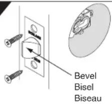 Schlage F170 - Install Latch - 2