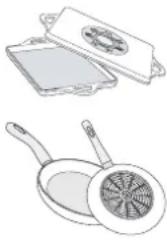BOSCH PIJ611BB5EB - Dimensions et propriétés des ustensiles de cuisson - 2