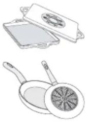 BOSCH PIJ63KBB5E - Dimensions et propriétés des ustensiles de cuisson - 2