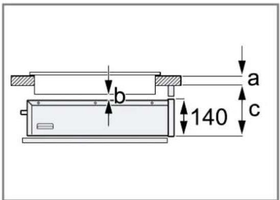 BOSCH BDC9111B0 - Montage sous plan de travail - 3