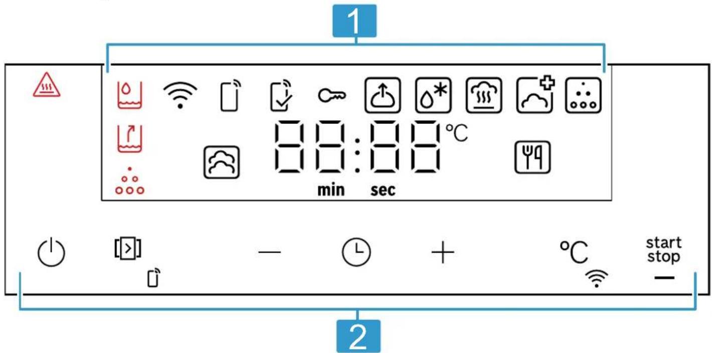 BOSCH BDC9111B0 - Bedienfelder - 1