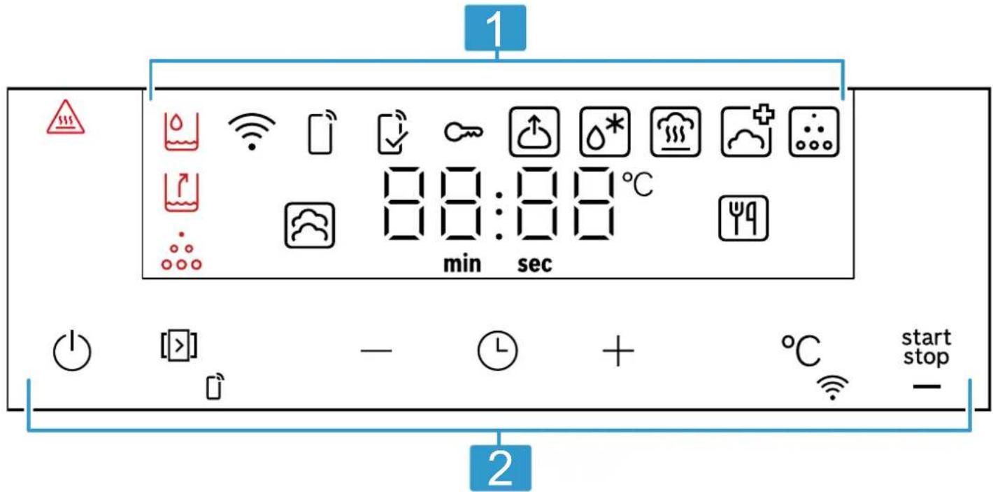 BOSCH BDC9111B0 - Bandeaux de commande - 1