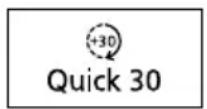 PANASONIC NN-GT65QB - Použití funkce Rychlé 30 - 1