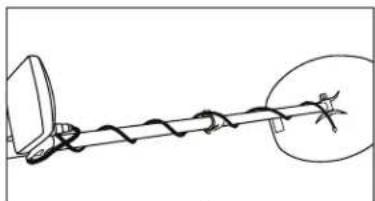 GARRETT Axiom - Réglage des vis des colliers de la canne - 8