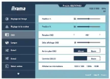 IIYAMA ProLite X2797HSU - UTILISATION DU MONITEUR - 2