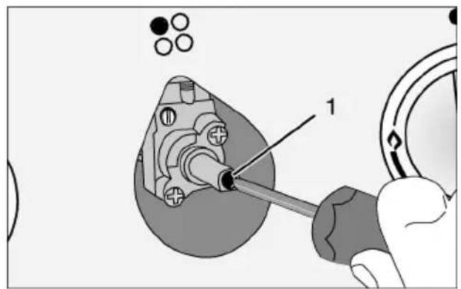 BEKO FBG62031WCS - Reduced gas flow rate setting for hob taps - 2