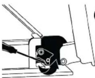 BEKO FBG62031WCS - Removing the oven door - 5