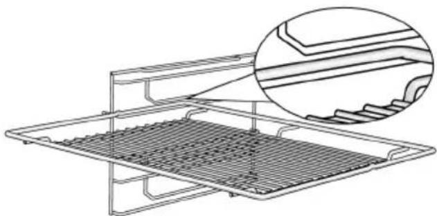 BEKO FBG62031WCS - Sur les modèles avec étagères en fil métallique : - 1