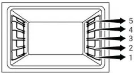 BEKO FBG62031WCS - Cooking shelves - 1