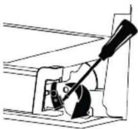 BEKO FBG62031WCS - Removing the oven door - 3