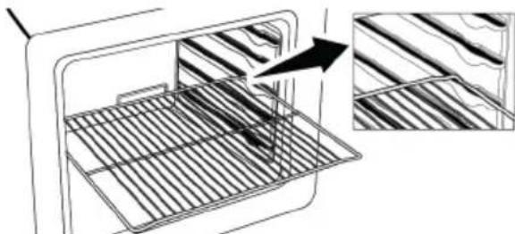 BEKO FSE57003WC - Fonction de butée du grillage - 2
