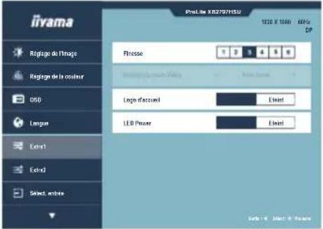 IIYAMA ProLite XB2497HSU - Langue Language - 2