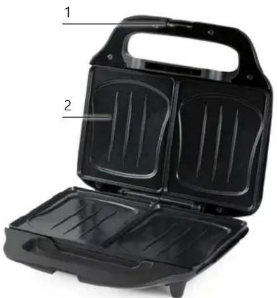 DOMO DO9297C - COMPONENTI - 2