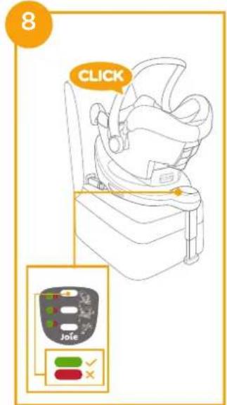 Joie Signature i-Base Encore - i-Gemm 3/i-Juva/i-Snug 2/Calmi /i-Harbour/Sprint/i-Level Pro/i-Harbour E attachment to i-Base Encore - 8