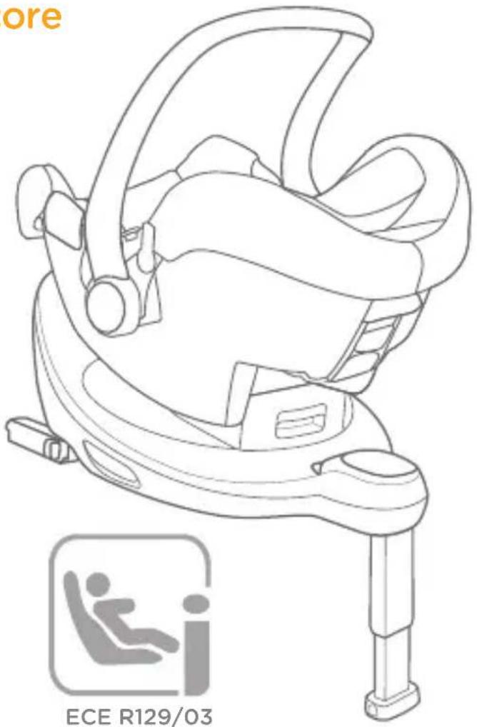 Joie Signature i-Base Encore - i-Gemm 3/i-Juva/i-Snug 2/Calmi /i-Harbour/Sprint/i-Level Pro/i-Harbour E attachment to i-Base Encore - 1