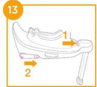 Joie Signature i-Base Encore - i-Gemm 3/i-Juva/i-Snug 2/Calmi /i-Harbour/Sprint/i-Level Pro/i-Harbour E attachment to i-Base Encore - 14