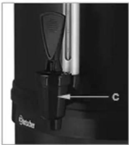 BARTSCHER PRO II 40 S - Robinet - 1
