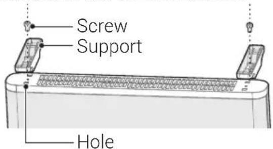 BEKO RHC5218B - Support installation - 2
