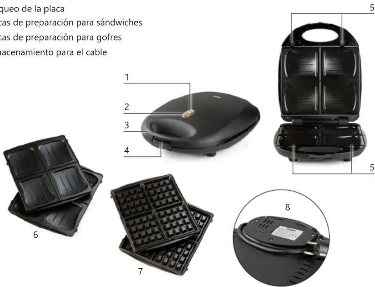 DOMO DO9295C - PIEZAS - 1