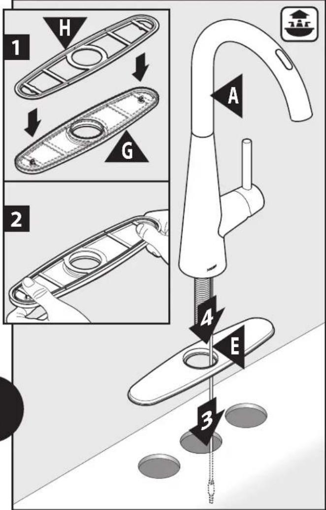 Moen Align 7565EV - 1B - 1