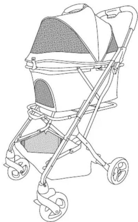 Deryan Pet Stroller - PUTTING IT TOGETHER - 2