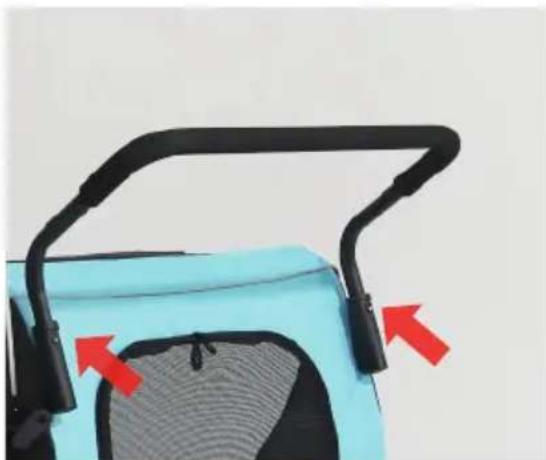 Deryan Pet Trailer - WARNING - 3