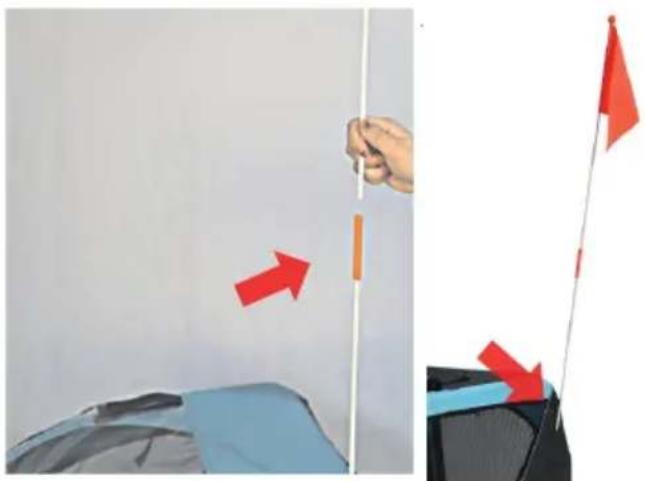 Deryan Pet Trailer - WARNING - 1