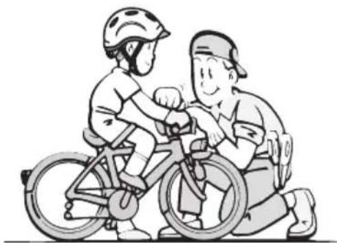 Deryan Kids Bike - WARNING - 1