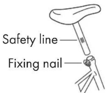 Deryan Kids Bike - Installing saddle - 1