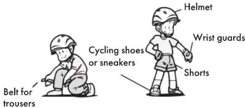 Deryan Kids Bike - WARNING - 2